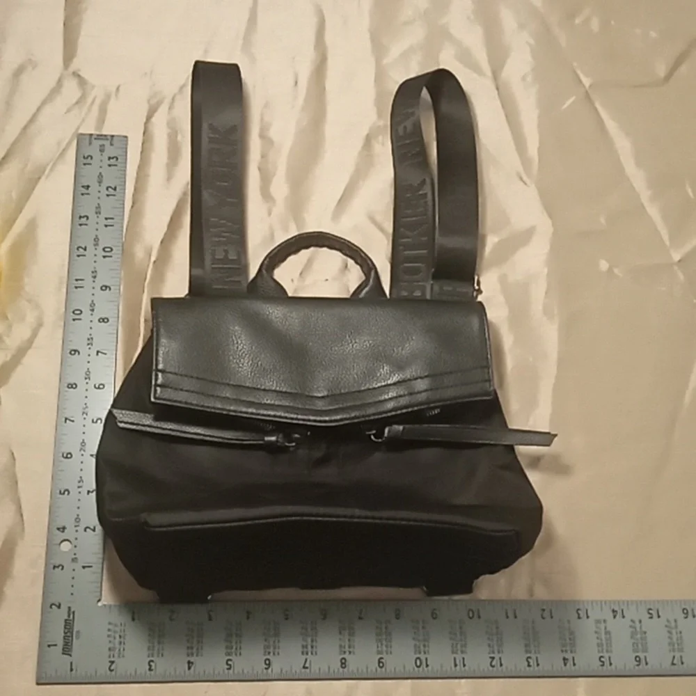Botkier Black Backpack Structured Design